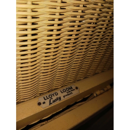 350 - LLOYD LOOM LINEN BASKET