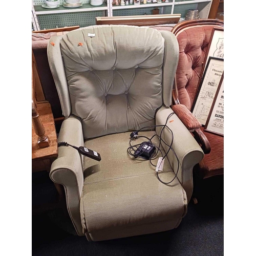 429 - SHERBORNE ELECTRIC RECLINING ARMCHAIR