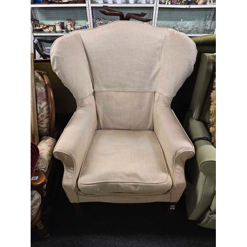 431 - WING BACK ARMCHAIR