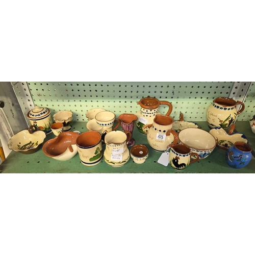 475 - SHELF OF TORQUAY MOTO WARE A/F