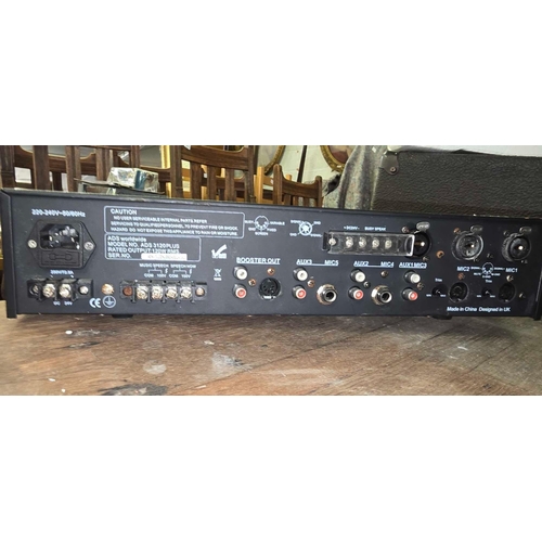 5 - ADS PA MIXER AMPLIFIER, 5 CHANNEL, 120 WATT RMS, WITH MANUAL withdrawn