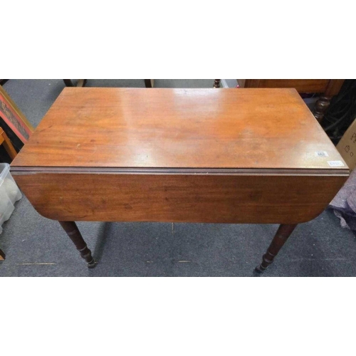 796 - MAHOGANY PEMBROKE TABLE