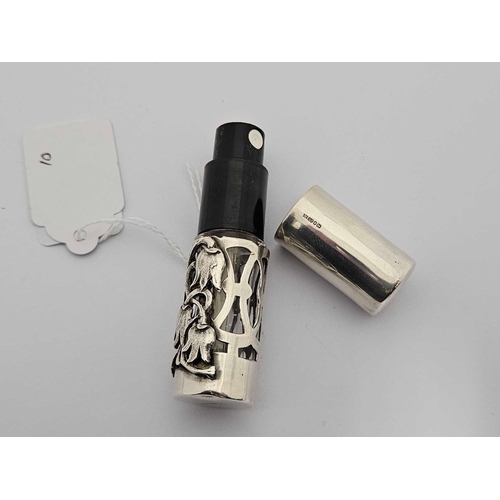 860 - PRETTY SILVER SCENT PHIAL