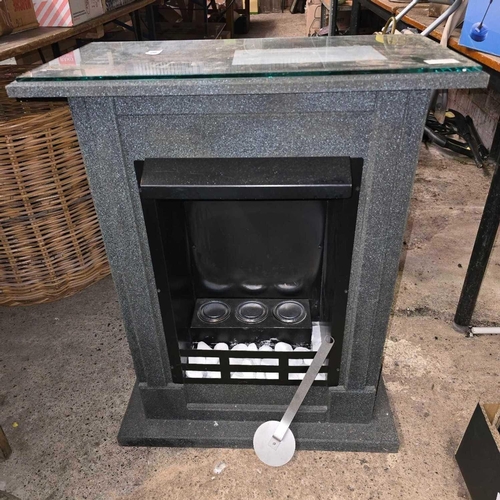 216 - ETHANOL & GEL FIREPLACE NEW CONDITION