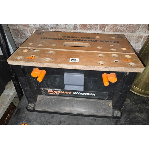 234 - BLACK & DECKER WORK MATE WORK BOX WITH A QTY OF GARDENIA QUICK & EASY MICRO DRIP SYSTEM