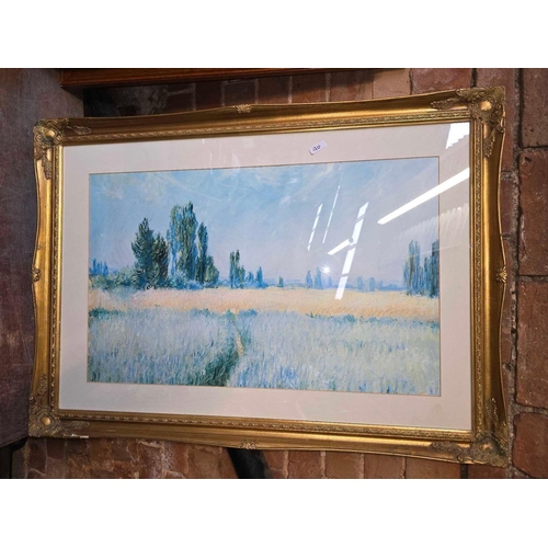 90 - 3 GILT FRAMED IMPRESSIONIST PRINTS