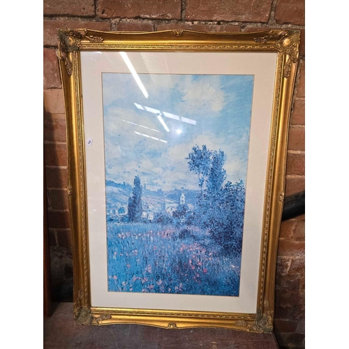 90 - 3 GILT FRAMED IMPRESSIONIST PRINTS