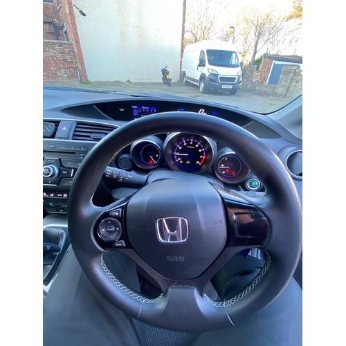 1 - HONDA CIVIC I-VTEC S, 1.8, PETROL, MILEAGE :18,287,  REG: WF15 HBH, 5 DOOR, BLACK, MOT 16.01.2026, N... 