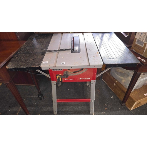 260 - EINHELL BENCH TABLE SAW