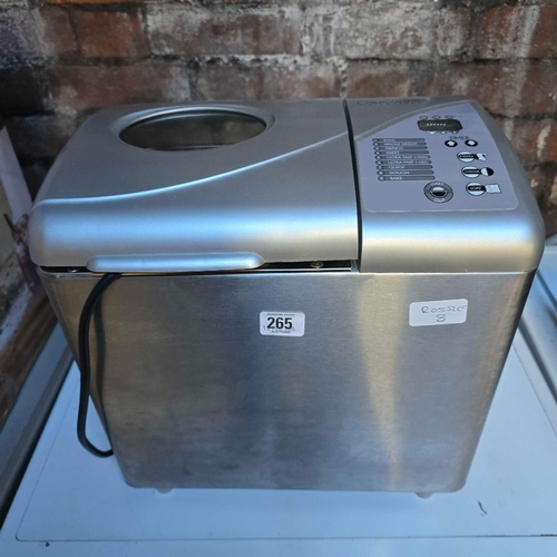 265 - COOKSWARE BREAD MAKER, HARDLY USED