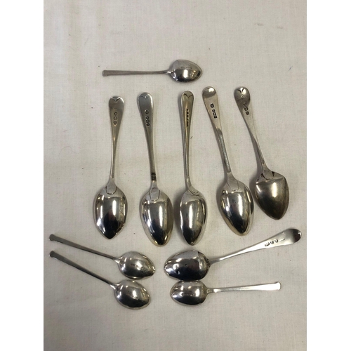 700 - QTY OF MISC SILVER TEA & COFFEE SPOON, 134g