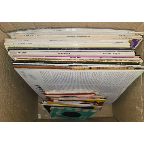 98 - 2 CARTONS OF MISC LP'S & 45'S INCL; MOTOR MOUTH, DOLLY PARTON, THE SEEKERS