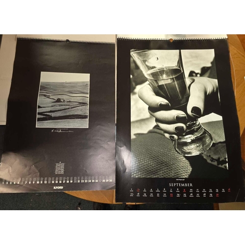 497 - TWO PHOTO CALENDARS. A 1981 CALENDAR BY BILL BRANDT AND A TASCHEN 2001 CALENDAR BY HELMUT NEWTON. LA... 