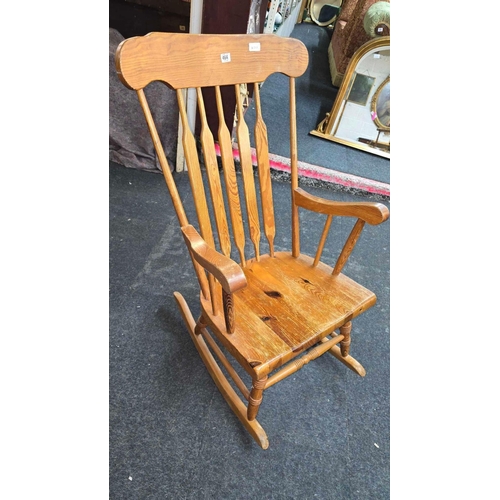 PINE ROCKING CHAIR