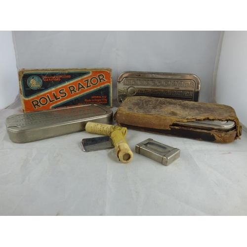 293 - Collection of Rolls Razors and spare parts