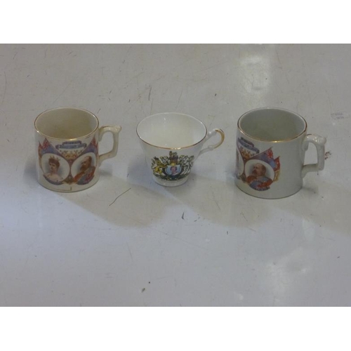 60 - Three Royal Commemorative Mugs