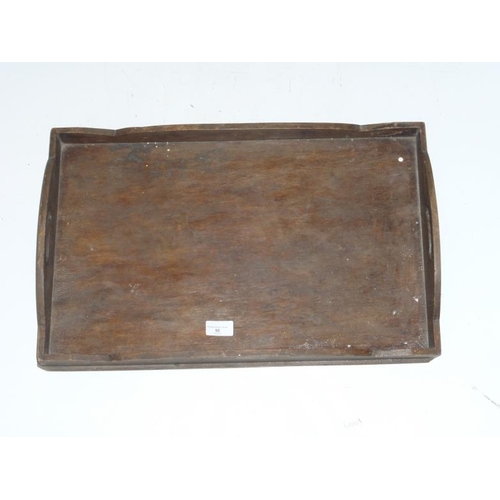 98 - Vintage wooden tray