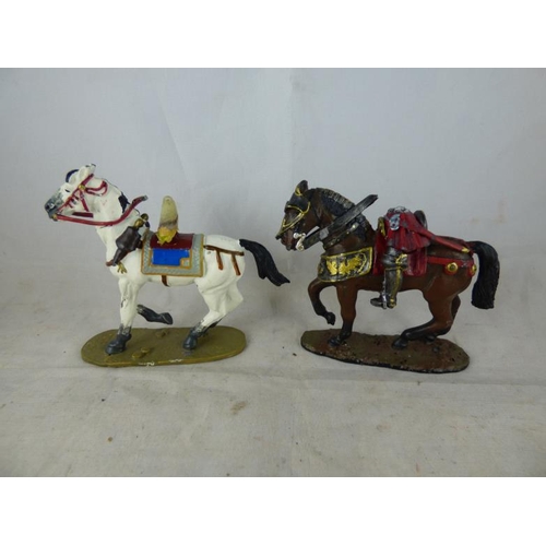 200 - Collection of vintage metal figures