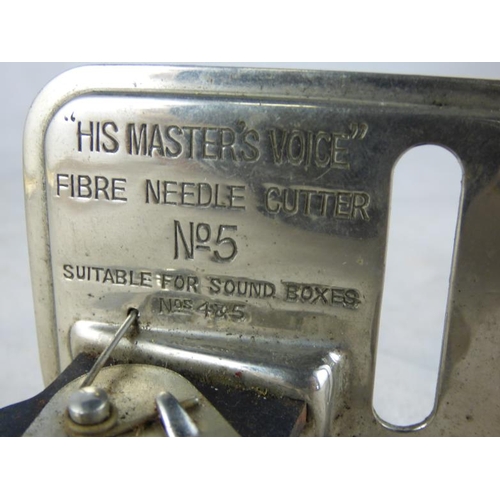 335 - HMV fibre needle cutter  No 5