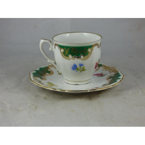 59 - Twelve piece Bavaria cup and saucer set