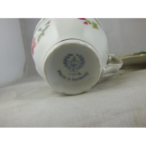 59 - Twelve piece Bavaria cup and saucer set