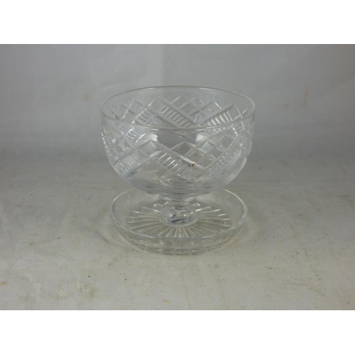 103 - Set of six vintage glass Grapefruit bowls