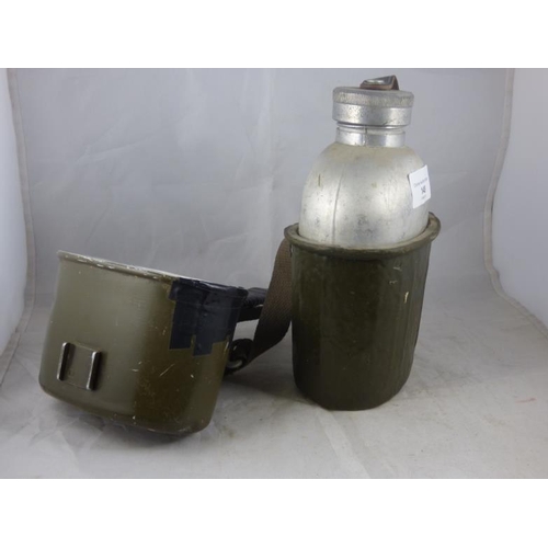 148 - Vintage Metal Military Water Bottle