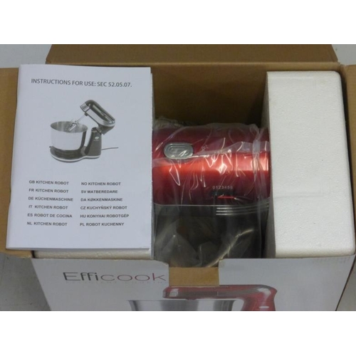 Boxed Efficook mixer with revolving