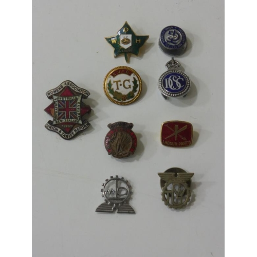 136 - Collection of Trade Union Badges