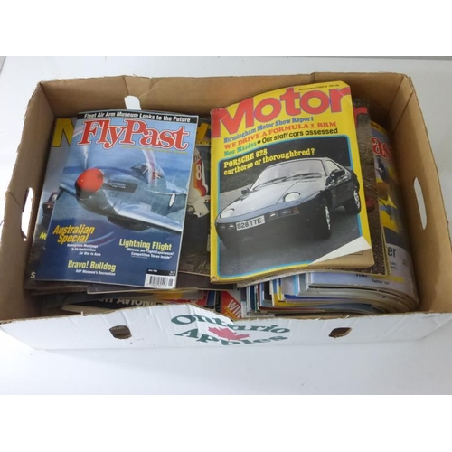 676 - Large Selection of Motor and Fly Past Collectors Magazines