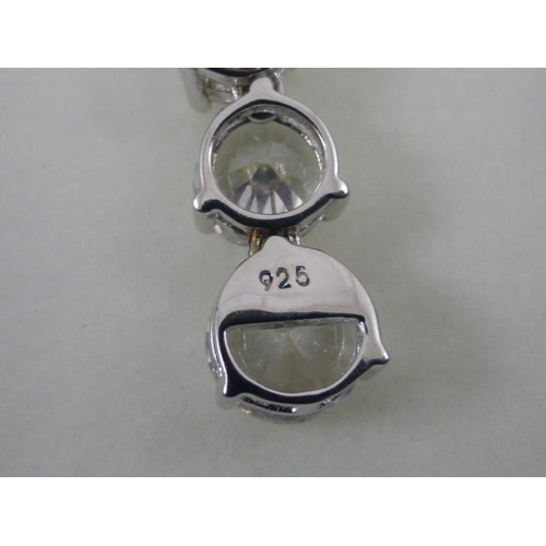 54 - Silver 925 Pendant and Earring Set