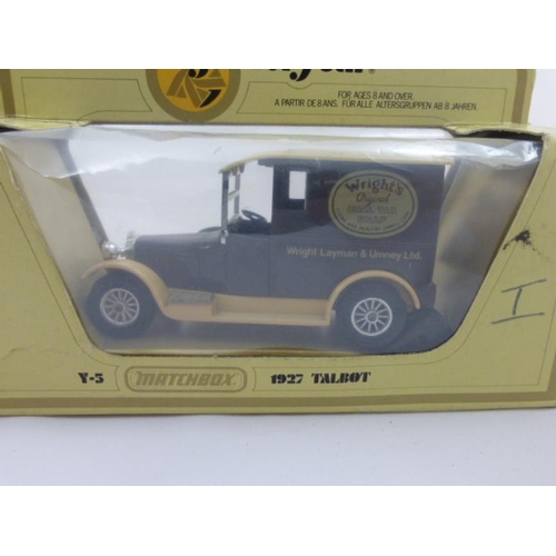 75 - Four Boxed Matchbox Models of Yesteryear