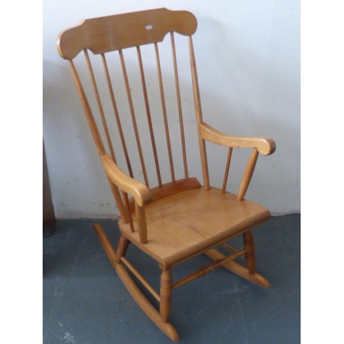 509 - Vintage wooden Rocking chair