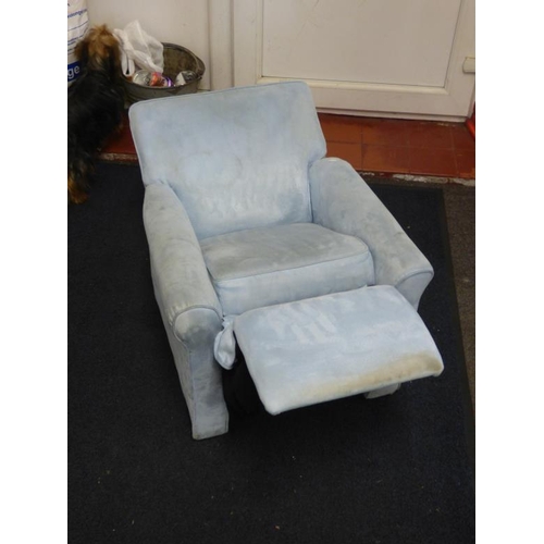 511 - Childs Upholstered Seat in Blue