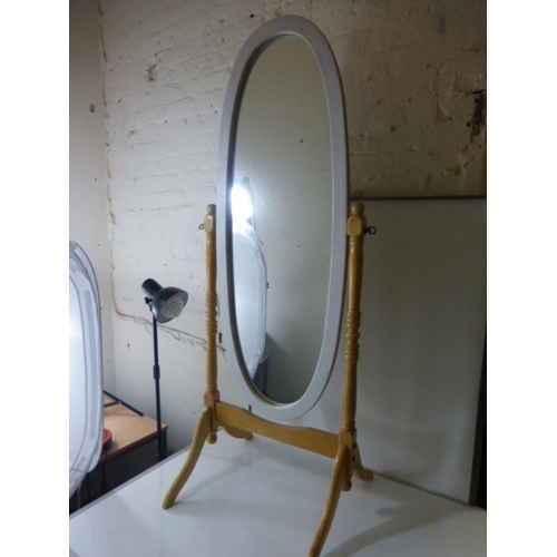 513 - Large Cheval Mirror