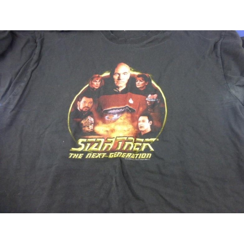 553 - Large Collection of Star Trek T Shirts and Other collectors Shirts