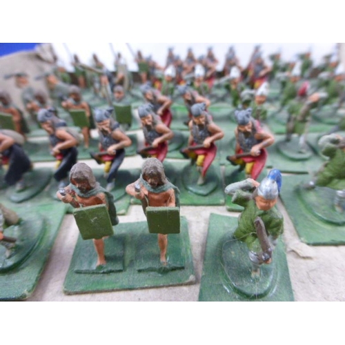 158 - Collection of Miniature Cast Metal Military Figures