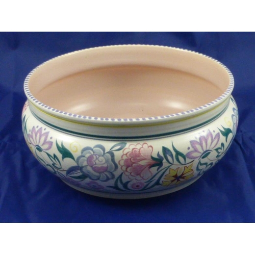 182 - Poole Pottery Fruit Bowl (23cm Diameter)