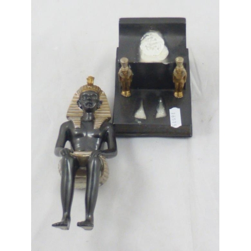 82 - Collection of Egyptian ornaments (A/F)