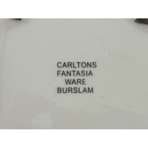 110 - Carltons Fantasia ware Burslem Fairy bowl