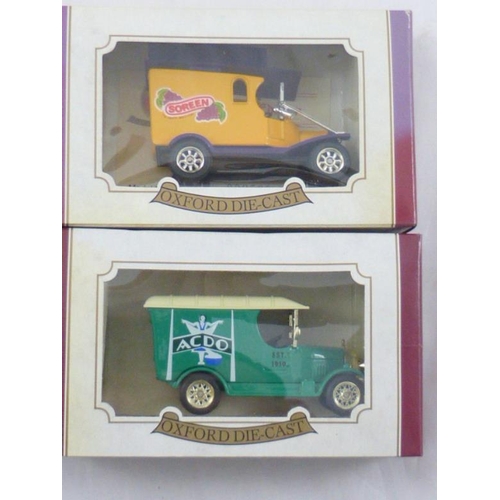 77 - Four Oxford Die-Cast Replica Limited Edition Boxed Models