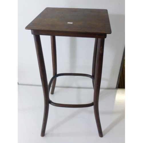 631 - Vintage Fischel Bentwood Table (30inch High)