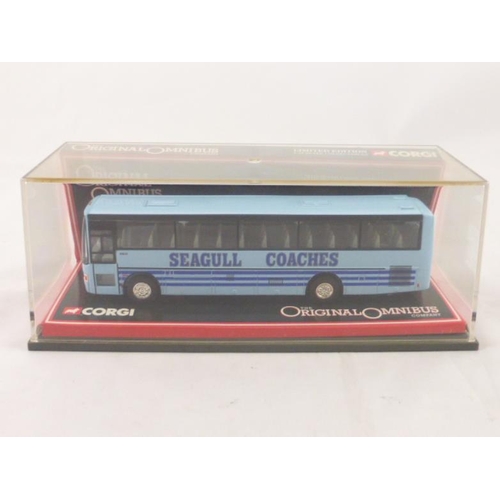 610 - Corgi The Original Omnibus Van Hoolalizee Seagull Coaches