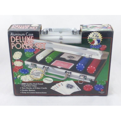 629 - Deluxe Aluminium Cased Poker Set