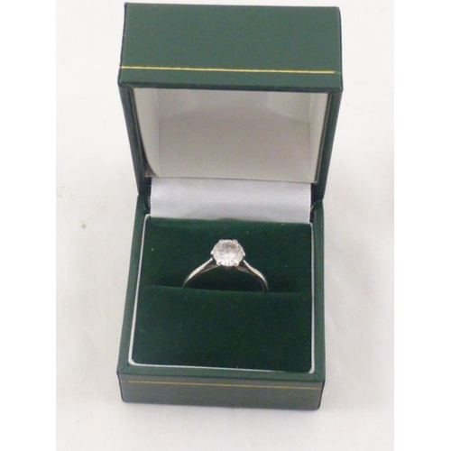 2 - Stirling Silver Stoned Ring in Presentation Box