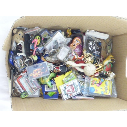 656 - Large collection of key rings