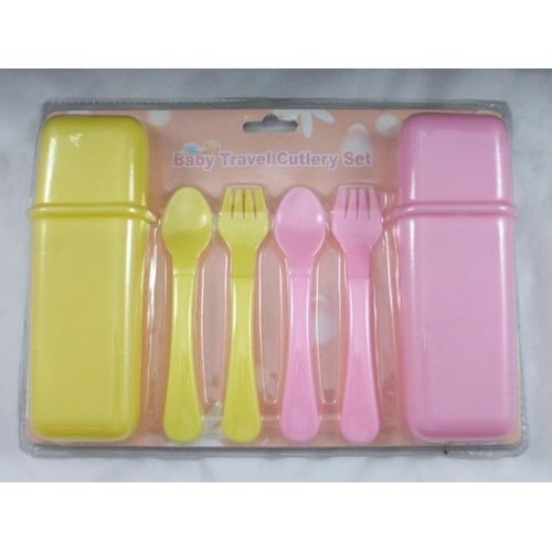 683 - Twenty New Baby Travel Cutlery Sets