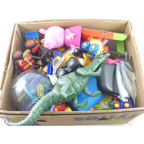 694 - Mixed Selection of Childrens Toys Including Peppa Pig, Cars, Dragon and Lots More