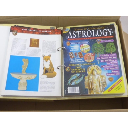 698 - Collection of Astrology binders