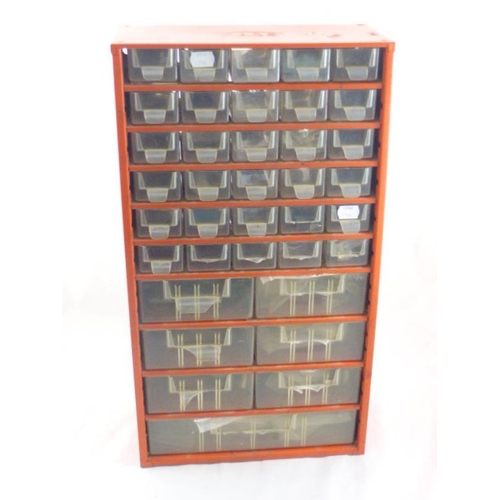 703 - Multi Compartment Display Box with Electrical Components